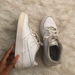 White Air Force ones